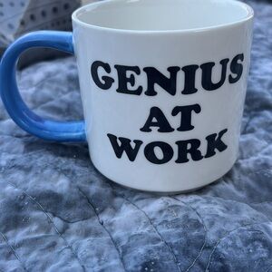 Magpie Peanuts Genius at Work Mug - Thumbnail 3